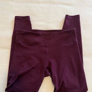 Fabletics Rich Plum Leggings